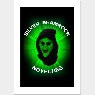 Silver Shamrock Witch Posters and Art